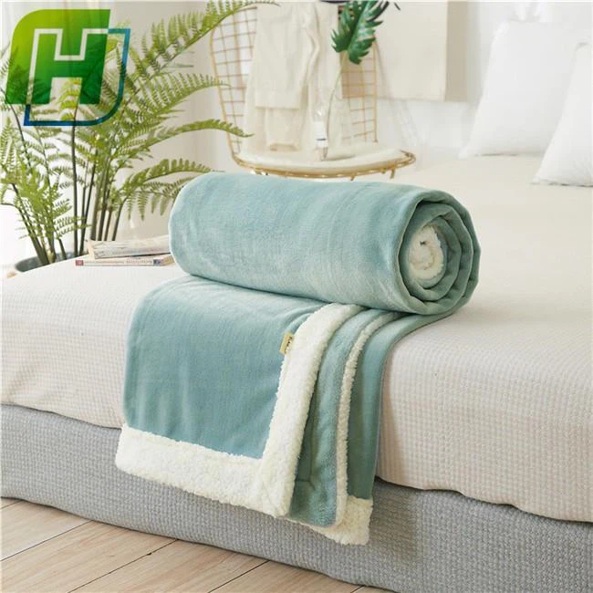 Flannel sherpa blanket (5)