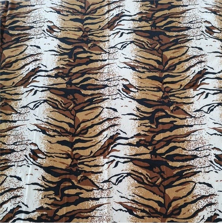 Leopard Print Velvet Upholstery Fabric