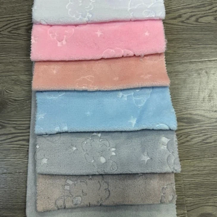 Embossed Flannel Fabric