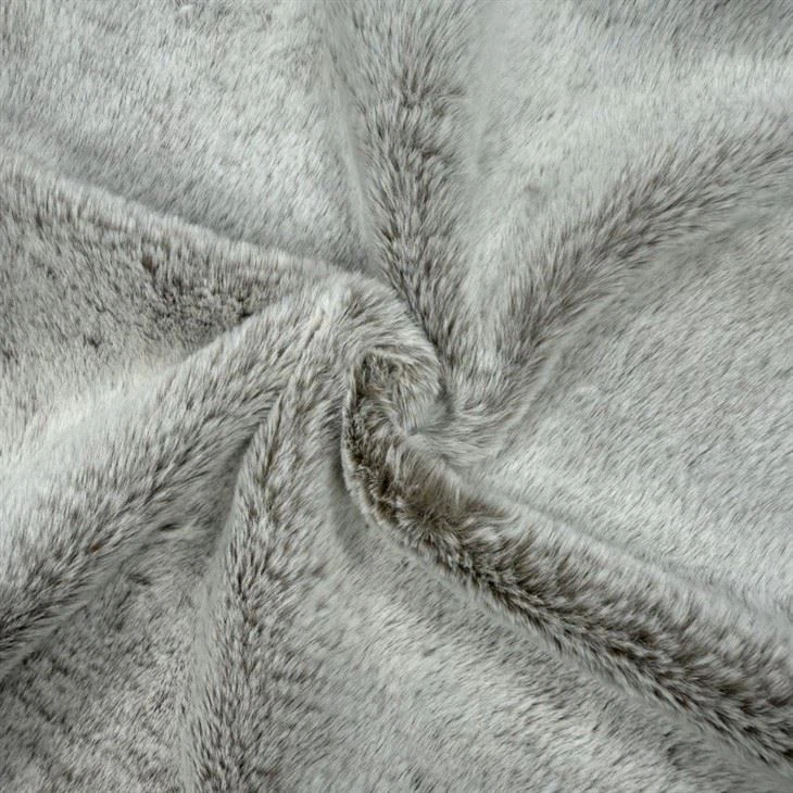 Faux Fur Rabbit Fleece Discharge Print